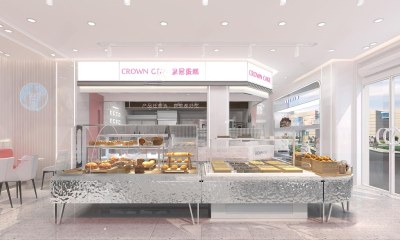 现代甜品面包店3D模型下载